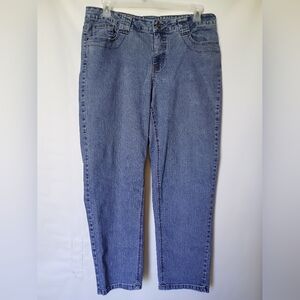 Westport Vintage Womens Jeans Size 16 Short Color Denim Blue